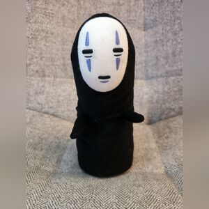 Black and White Stuffed Toy